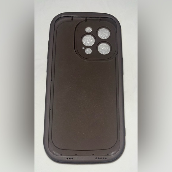 Iphonene 15 pro soft phone case bear & sweets charm with fluffy lanyard NWT - Picture 7 of 9